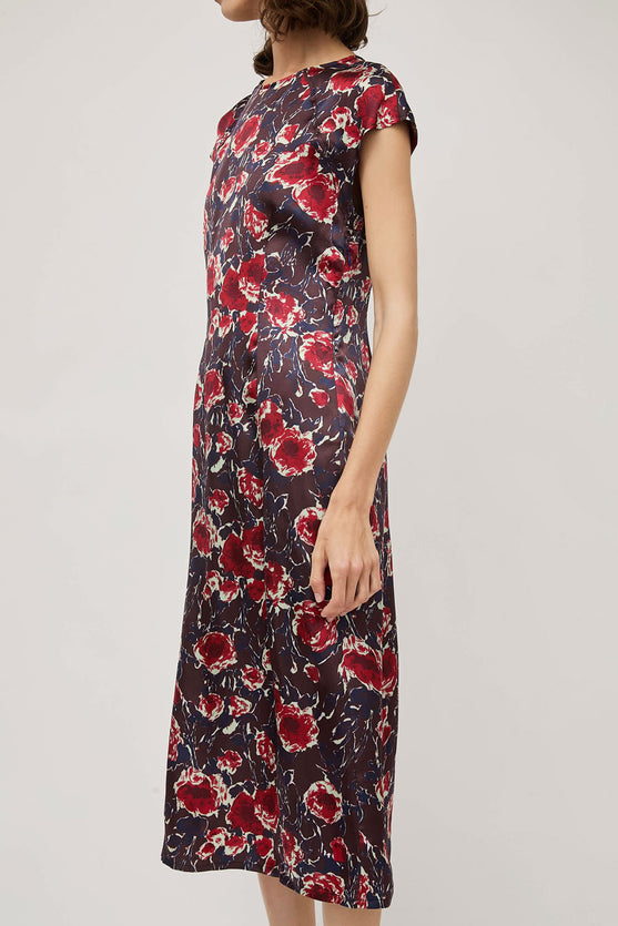 No.6 Erika Dress in Red Roses