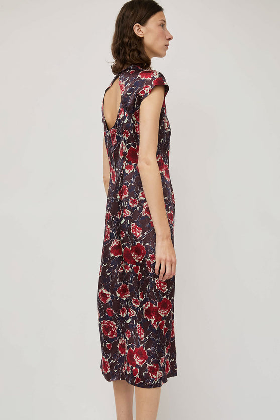No.6 Erika Dress in Red Roses