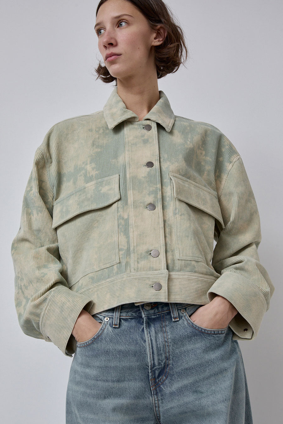 No.6 Eva Jacket in Marble Corduroy