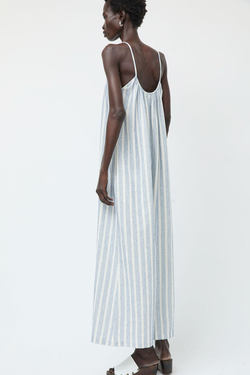 No.6 Eve Jumpsuit in Blue Stripe