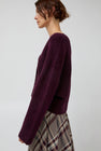 No.6 Gabriel Cardigan in Wine