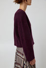 No.6 Gabriel Cardigan in Wine