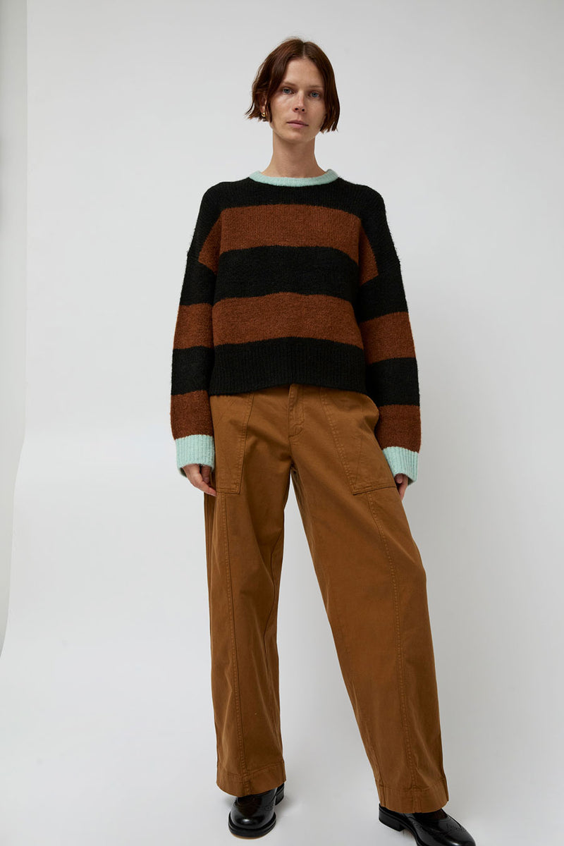No.6 Henry Knit in Stripe