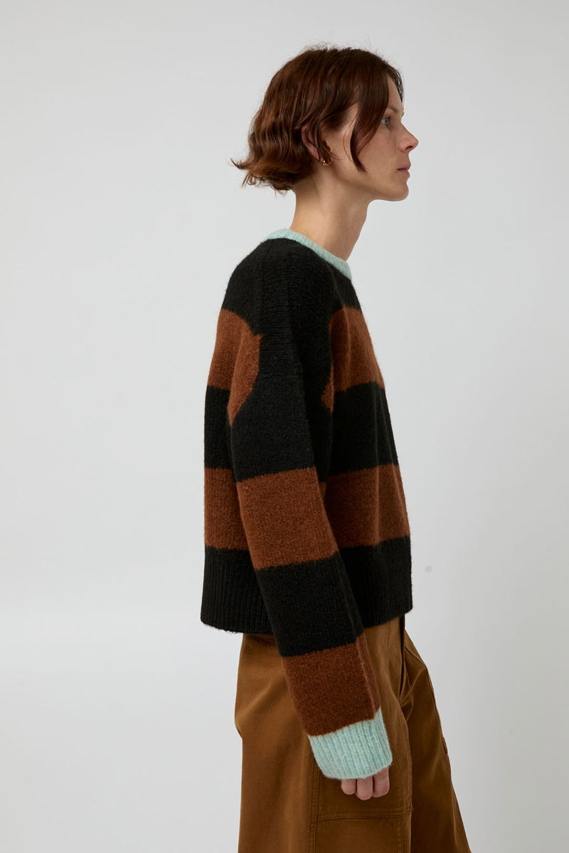 No.6 Henry Knit in Stripe