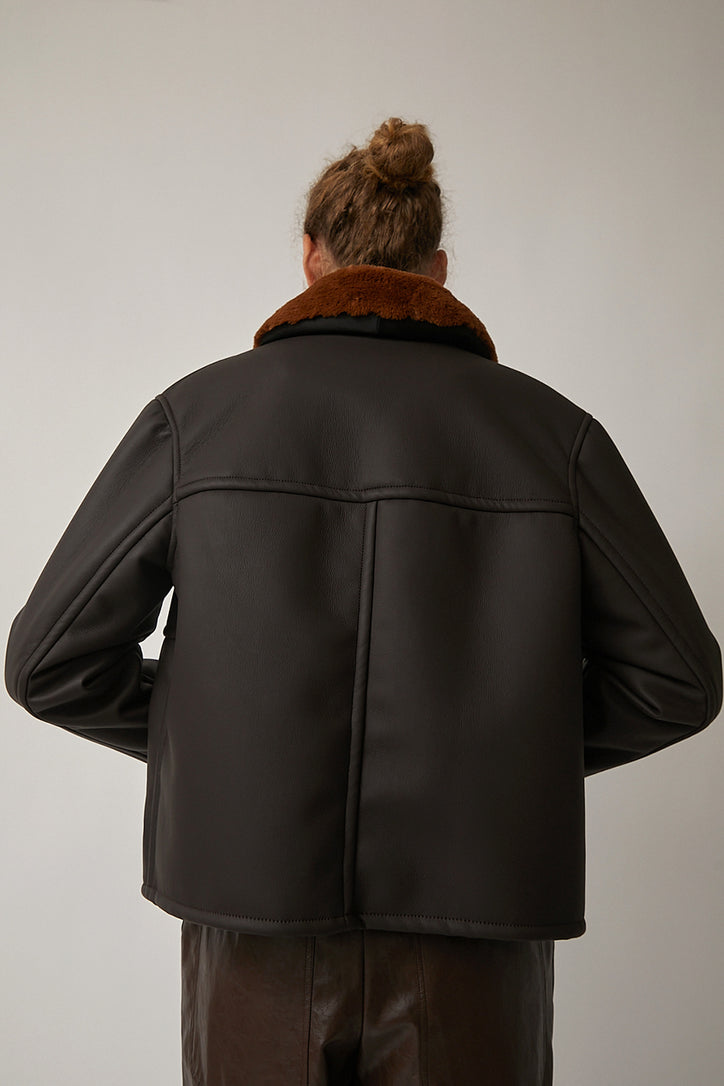 No.6 Hewes Jacket in Brown