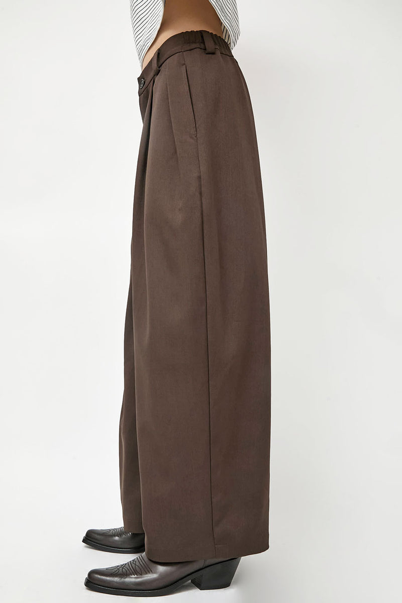 No.6 Holland Pant in Chocolate