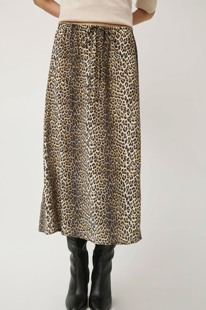 No.6 Inez Skirt in Animal Print