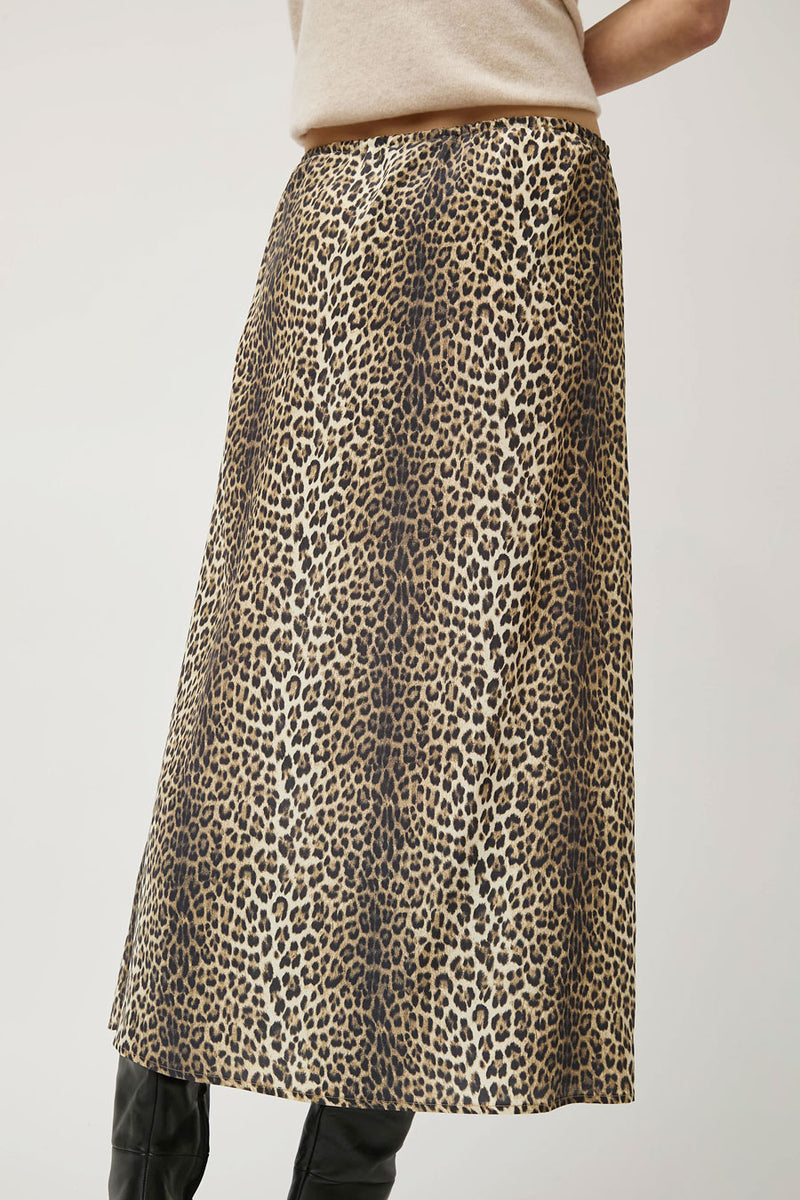No.6 Inez Skirt in Animal Print