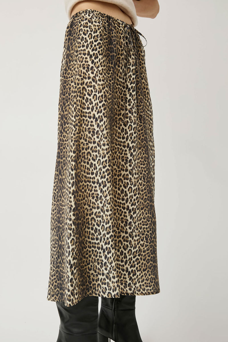 No.6 Inez Skirt in Animal Print
