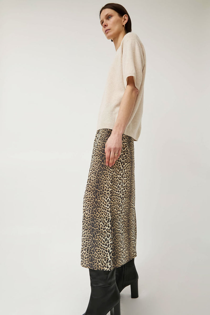 No.6 Inez Skirt in Animal Print