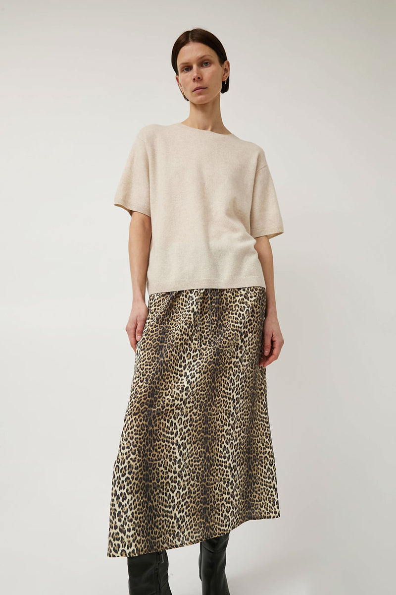 No.6 Inez Skirt in Animal Print