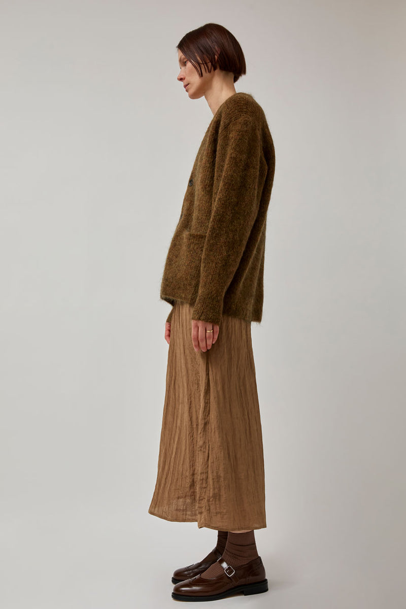 No.6 Inez Skirt in Camel