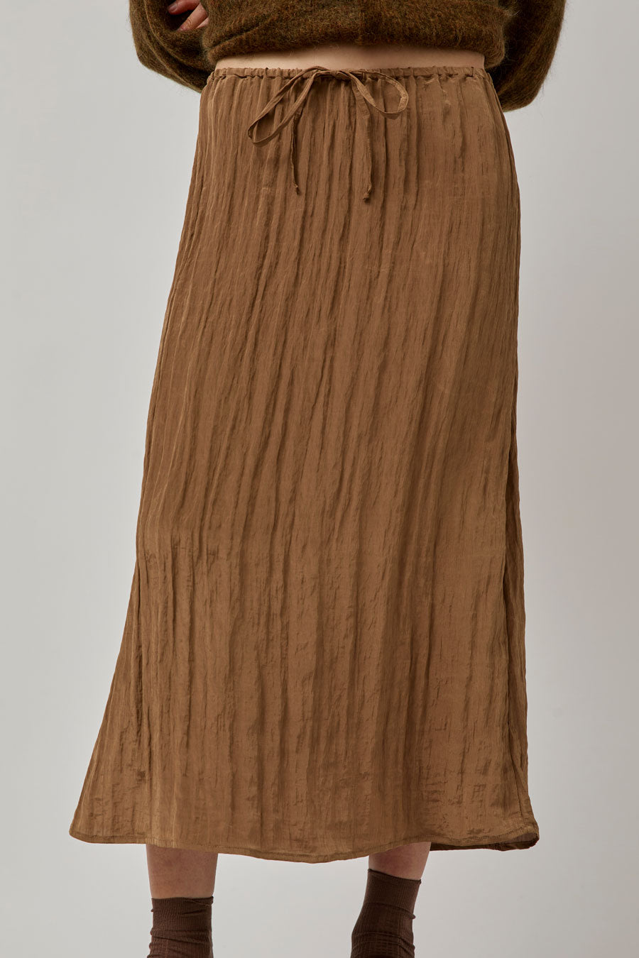 No.6 Inez Skirt in Camel