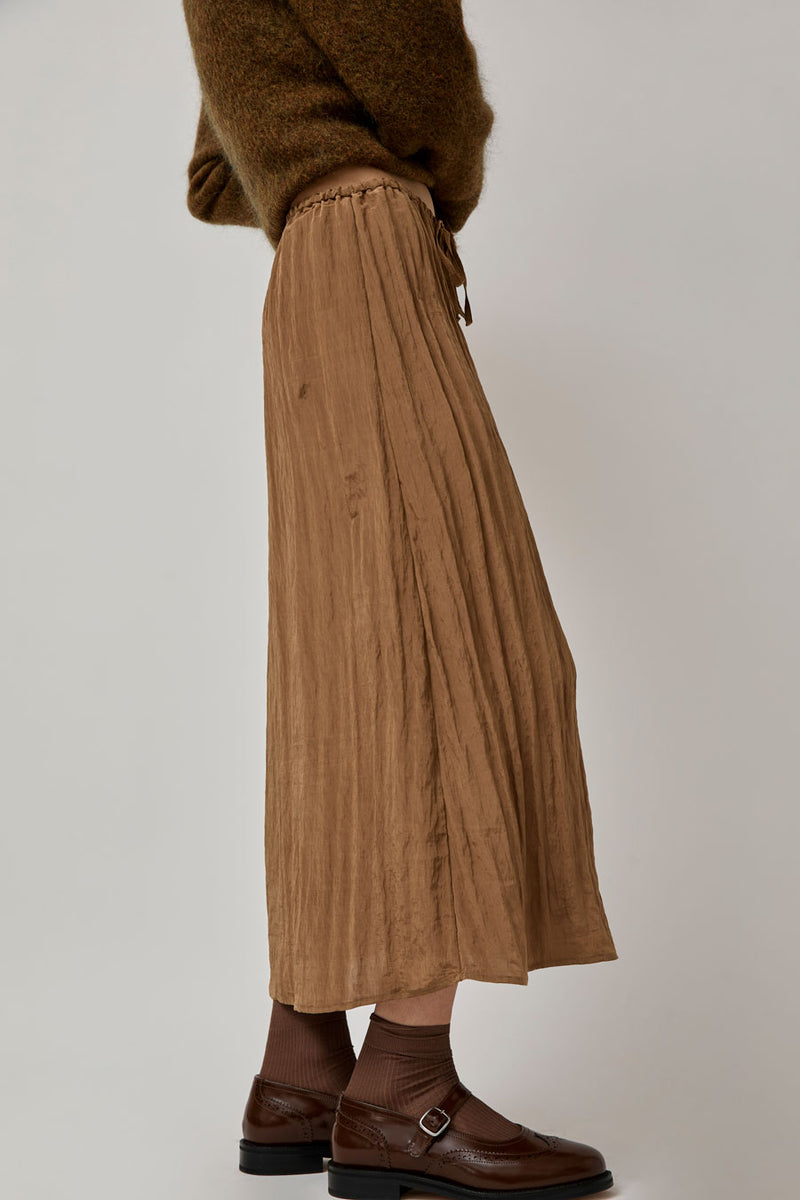 No.6 Inez Skirt in Camel