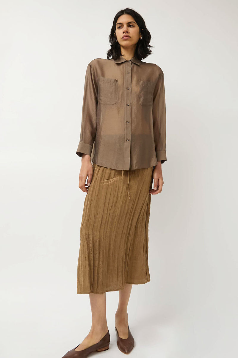No.6 Inez Skirt in Camel