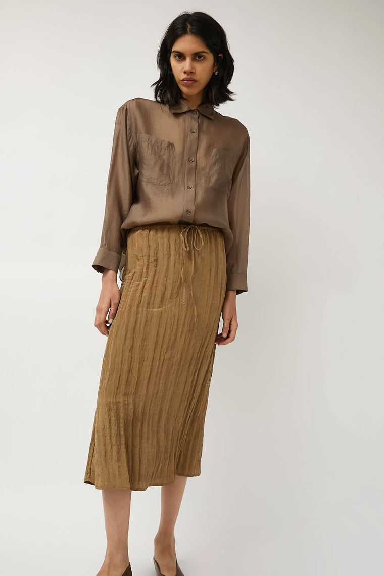 No.6 Inez Skirt in Camel