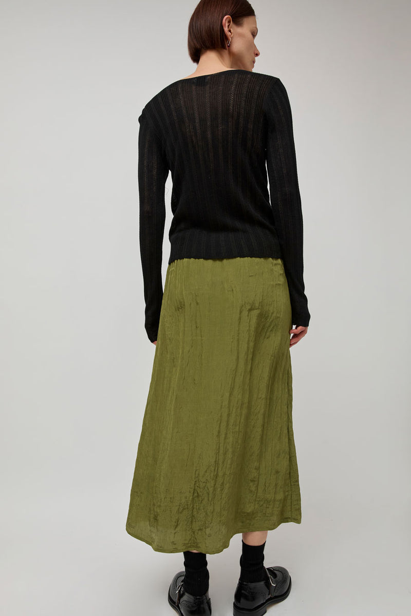 No.6 Inez Skirt in Citrus Green
