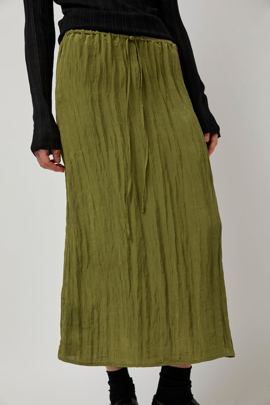 No.6 Inez Skirt in Citrus Green