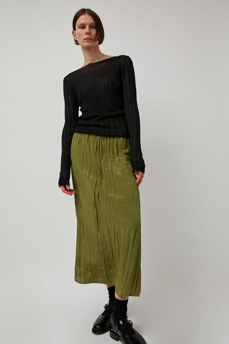 No.6 Inez Skirt in Citrus Green