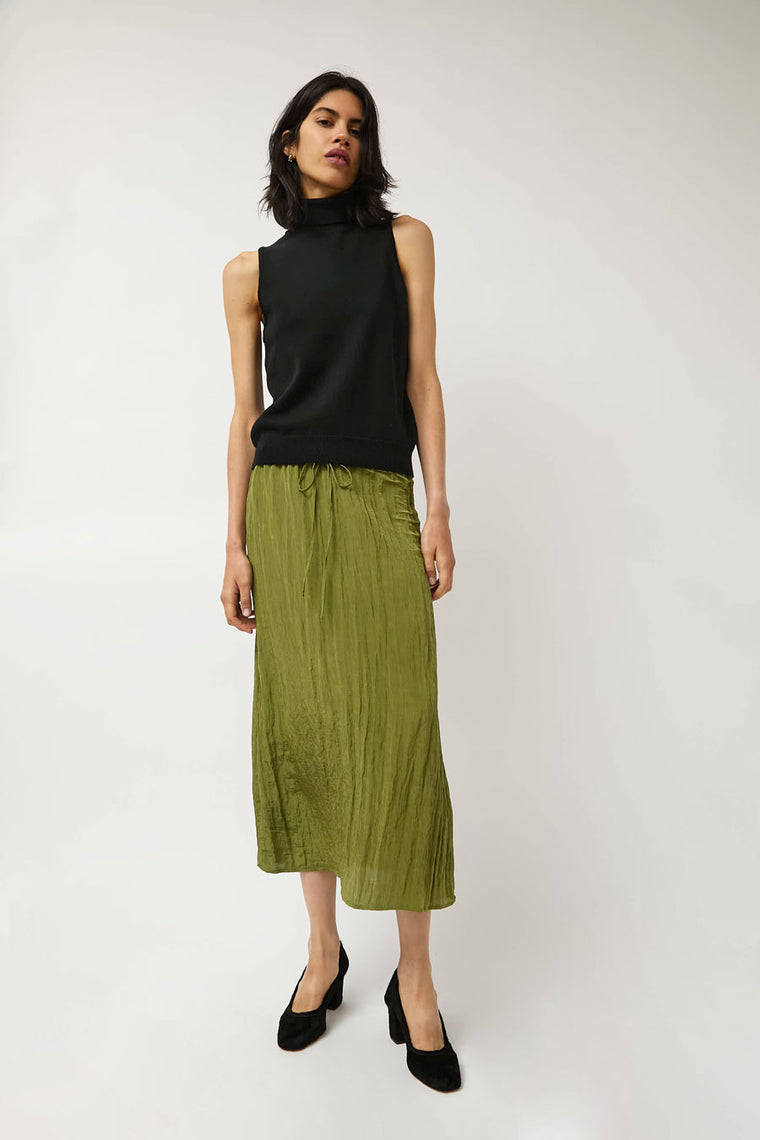 No.6 Inez Skirt in Citrus Green