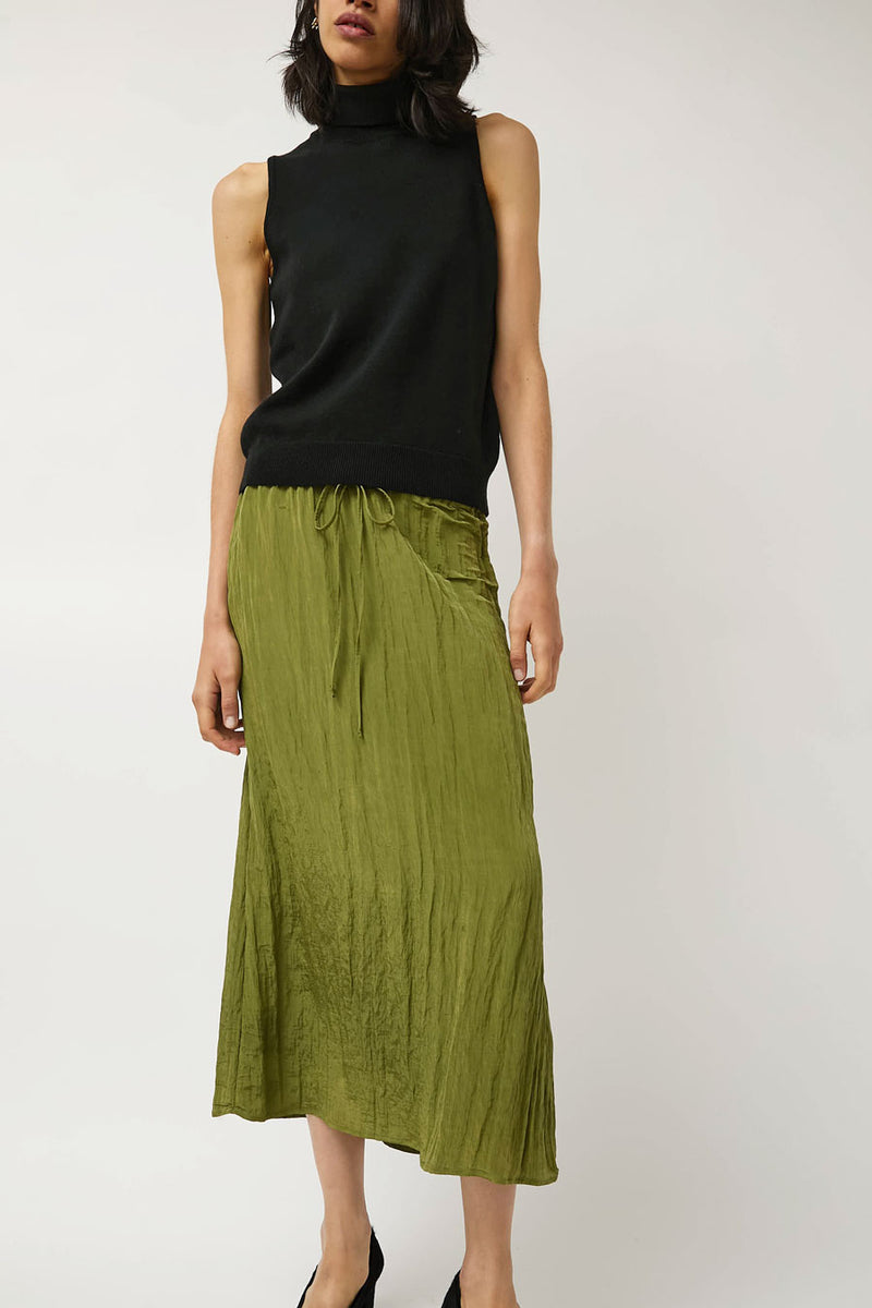 No.6 Inez Skirt in Citrus Green