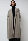 No.6 Ingrid Wrap Coat in Grey