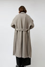 No.6 Ingrid Wrap Coat in Grey