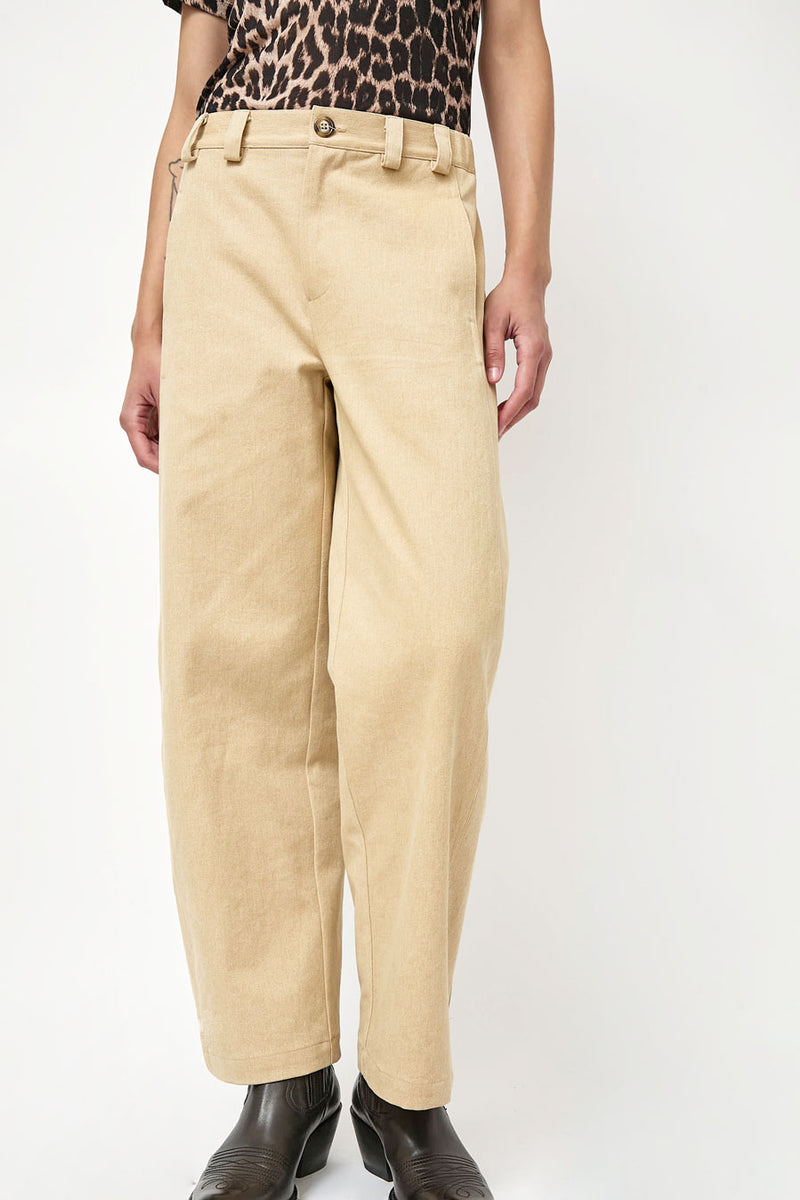No.6 Justin Pant in Tobacco
