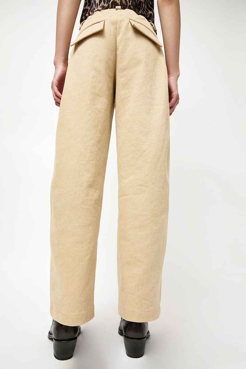 No.6 Justin Pant in Tobacco