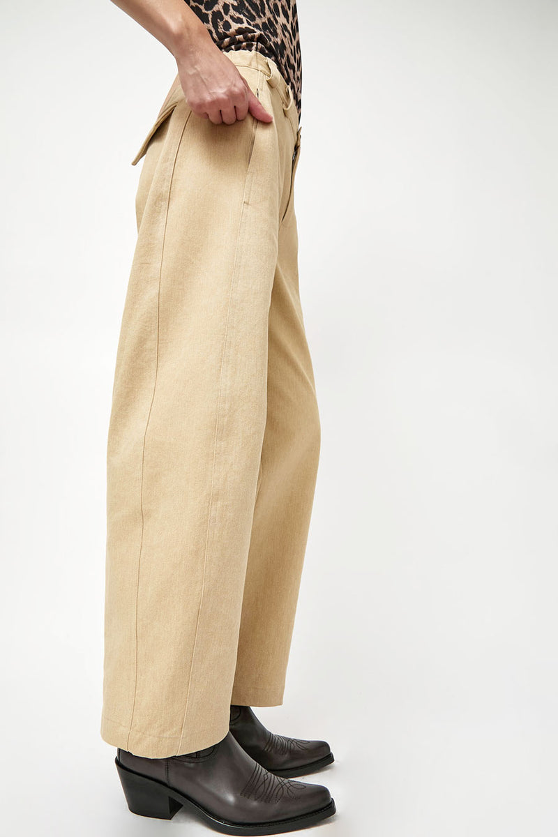 No.6 Justin Pant in Tobacco