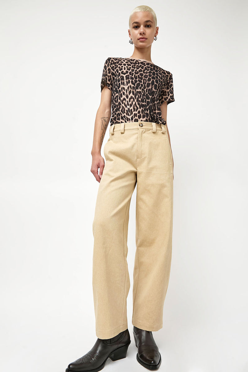 No.6 Justin Pant in Tobacco