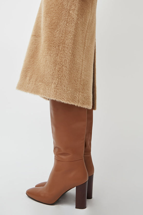 No.6 Kalen Knee High Boot in Caramel Caramel 39