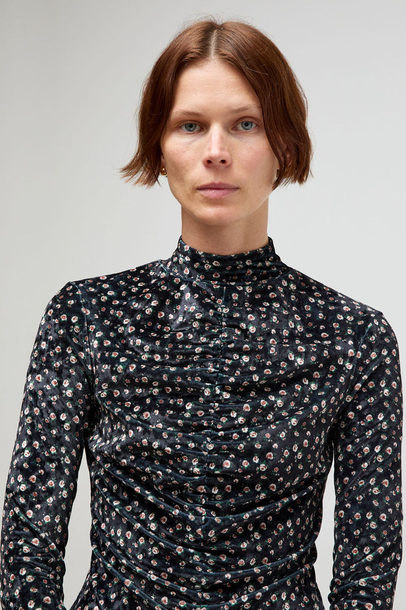 No.6 Kara Top in Black Floral