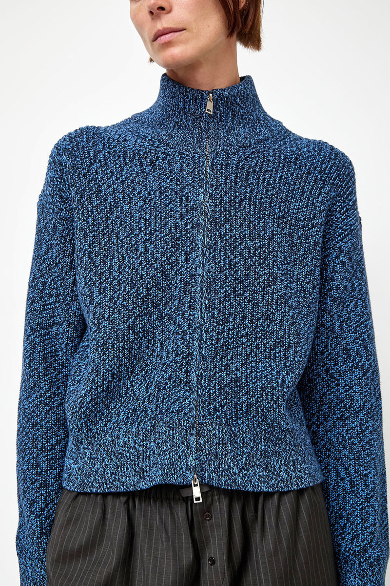 No.6 Keir Knit in Blue Melange