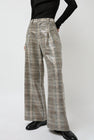 No.6 Kent Pant in Brown Sequin