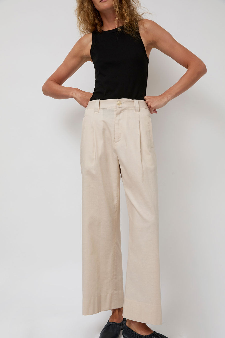 No.6 Kent Pant in Stone