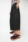 No.6 Kiltie Clog on Mid Heel in Maroon