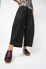 No.6 Kiltie Clog on Mid Heel in Maroon