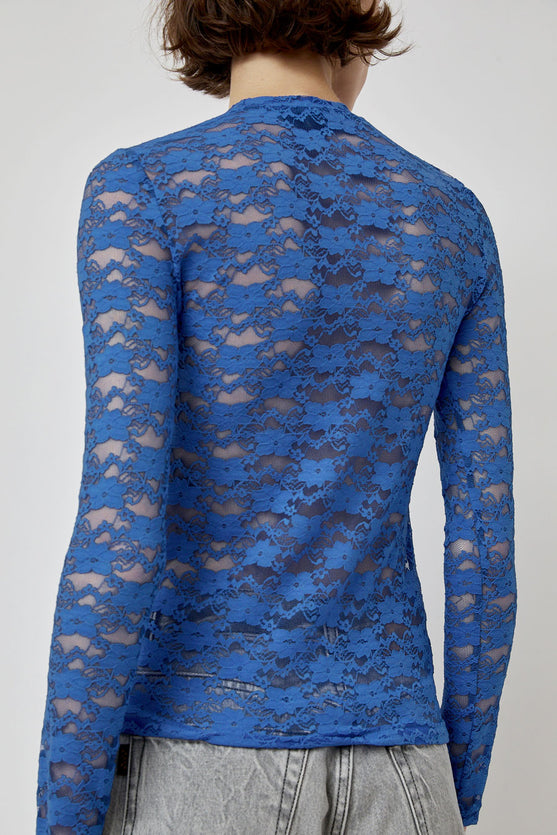 No.6 Ash Tee in Cornflower Lace