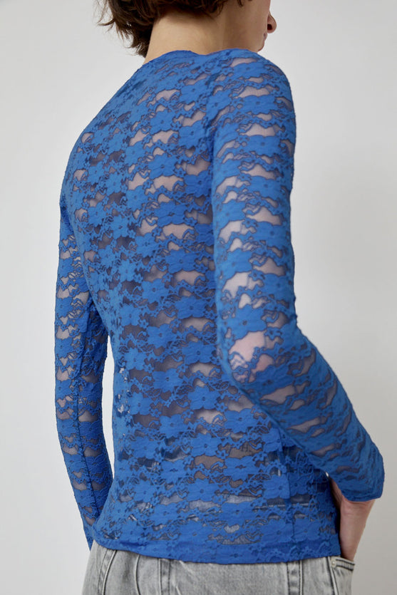 No.6 Ash Tee in Cornflower Lace