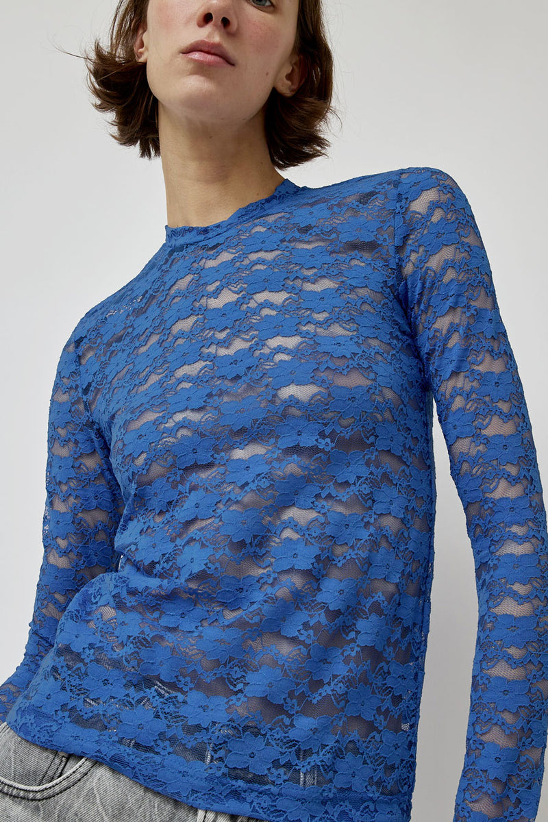 No.6 Ash Tee in Cornflower Lace