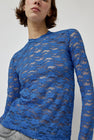 No.6 Ash Tee in Cornflower Lace