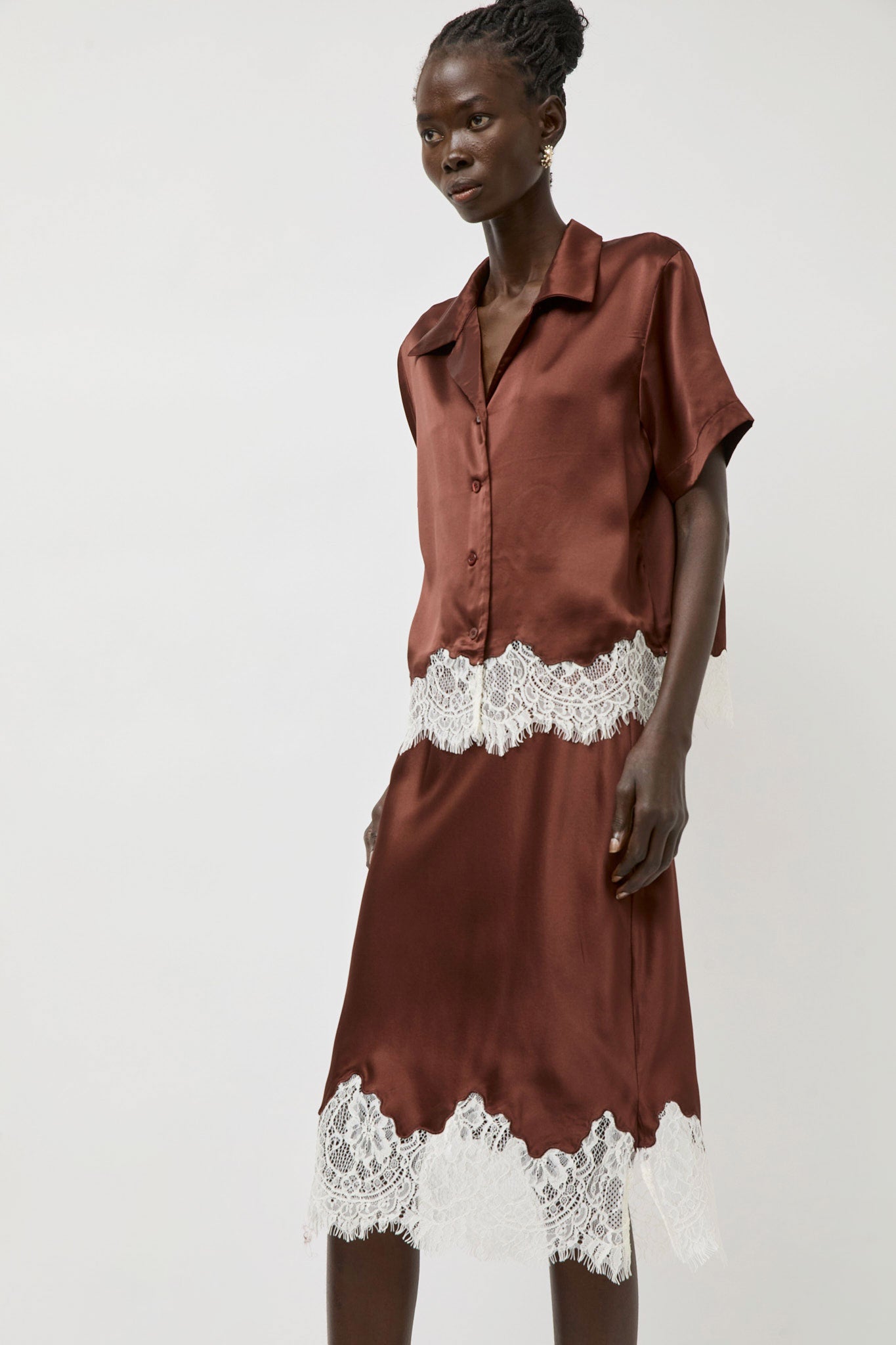 No.6 Kula Shirt in Rust