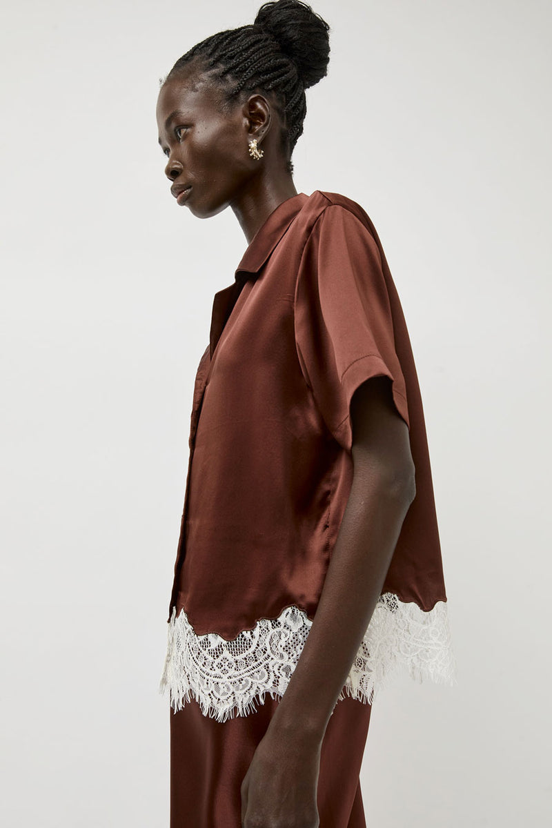 No.6 Kula Shirt in Rust