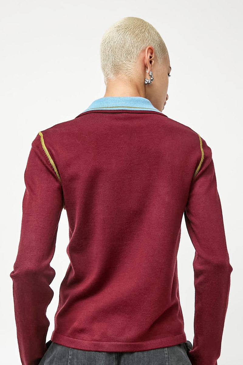 No.6 Lainey Top in Merlot