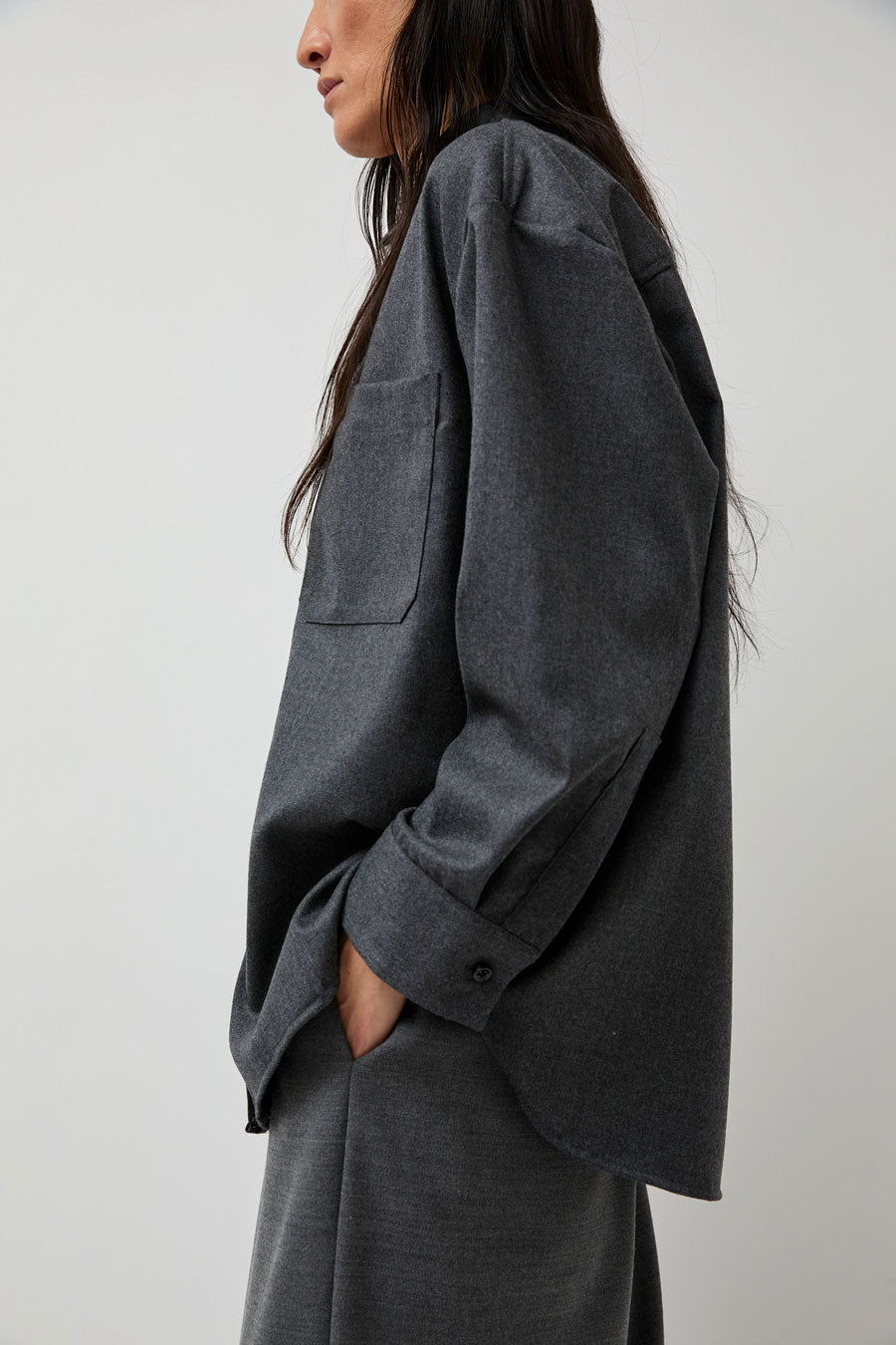 No.6 Lake Shirt in Grey