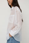 No.6 Lake Shirt in White Organza