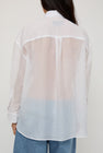 No.6 Lake Shirt in White Organza