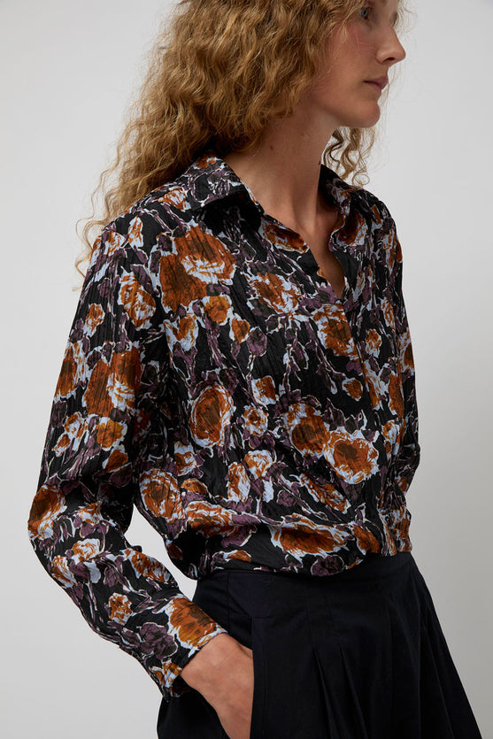 No.6 Lana Top in Gold Roses