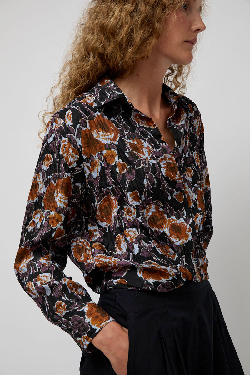No.6 Lana Top in Gold Roses